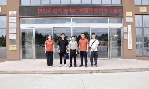 湖北省松滋市老城镇一行到访K8凯发集团，共探大健康产业合作
